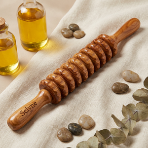 Wooden Cellulite Roller
